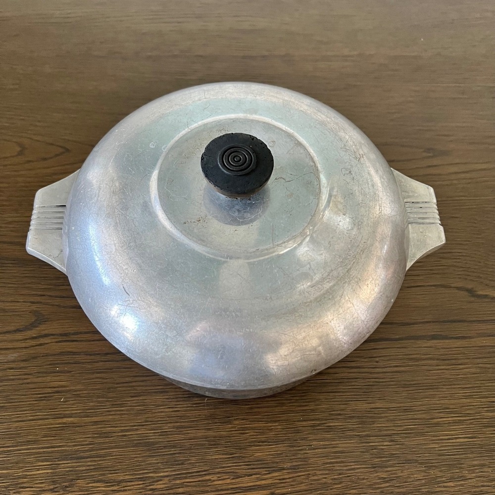 Wagner Ware Sidney -O- Magnalite 4248 Dutch Oven Cast Aluminum Pot with Lid 5 Qt - Picture 3 of 16